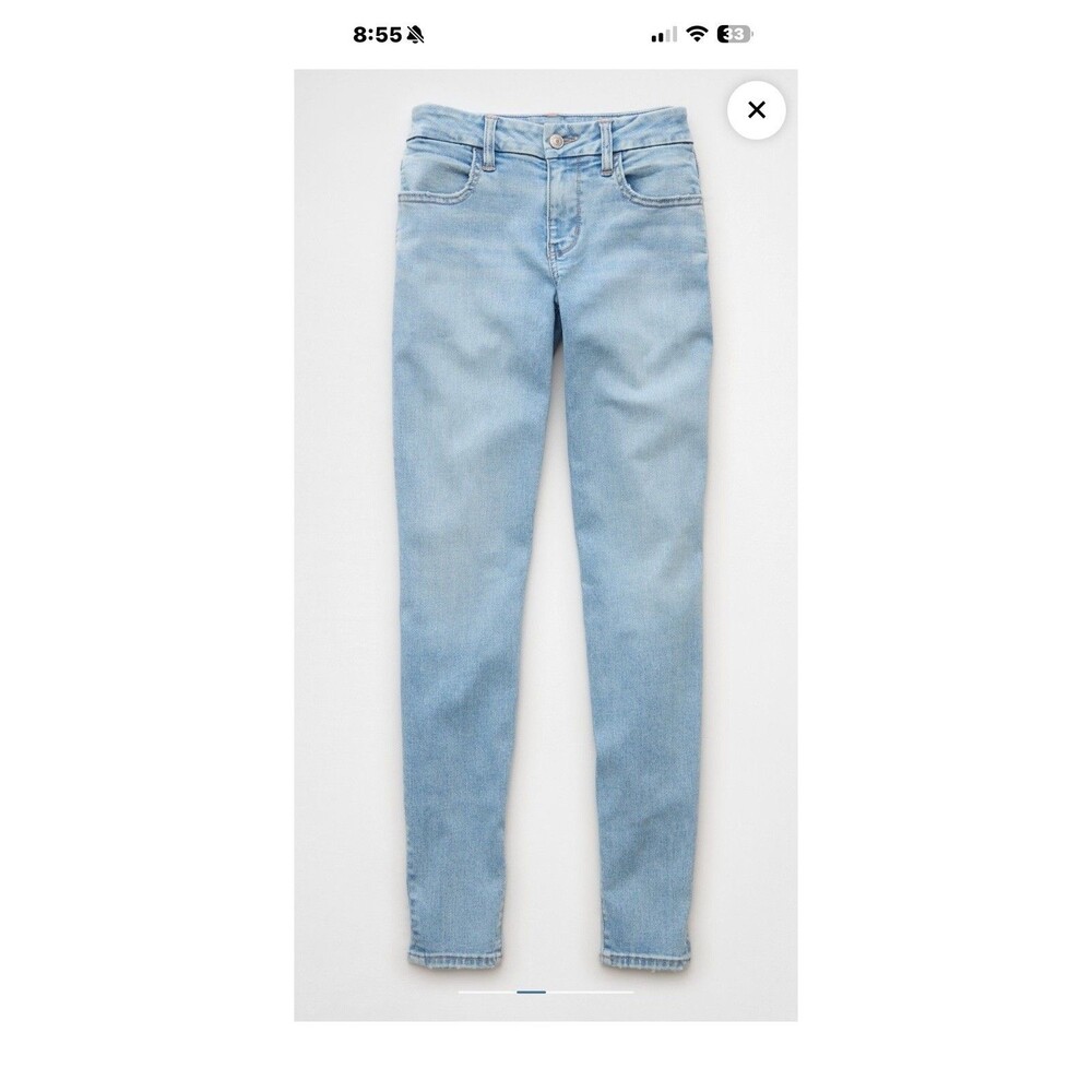 American Eagle Next Level Stretch Curvy Jeggings Size 4  Regular